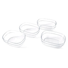 Transparent Multipurpose Serving Bowl Set (4 Pc Set) - justgrabit.in | Just Grab It