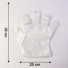 Disposable Clear Gloves, 50 Pc Pack - justgrabit.in | Just Grab It