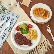 Freshee 9 Inch Compostable Bagasse Plate (10 Pc) - justgrabit.in | Just Grab It
