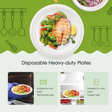 Freshee 9 Inch Compostable Bagasse Plate (10 Pc) - justgrabit.in | Just Grab It