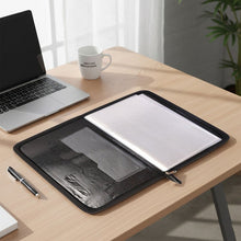 Aerotix A4 Portfolio File Zipper – 20 Leaf Professional Document Organizer Folder - justgrabit.in | Just Grab It