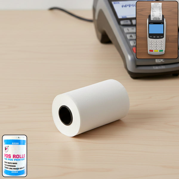 Thermal Label Roll for Barcode Printing (57 x 34 Cm) - justgrabit.in | Just Grab It