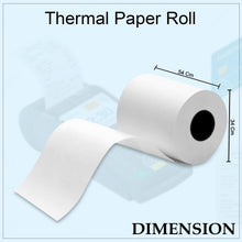 Thermal Label Roll for Barcode Printing (57 x 34 Cm) - justgrabit.in | Just Grab It