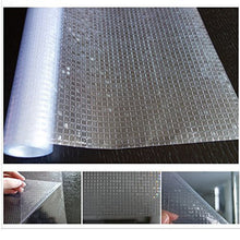 Decorative Window Film 45 cm x 3 m - (Not - Adhesive / 1 Pc) - justgrabit.in | Just Grab It
