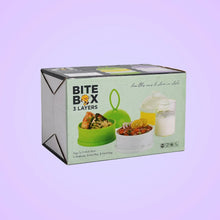 3 Layer Cute Portable Baby Food Milk Powder Storage Box Bottle Container Milk Powder Baby Food Container Bowl. (Purple) - justgrabit.in | Just Grab It