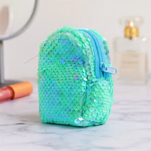 Mini Sequin Zipper Pouch - (1 Pc) - justgrabit.in | Just Grab It