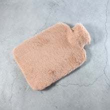 PVC Hot Water Bag with Soft Fur Cover (1 Pc) - justgrabit.in | Just Grab It