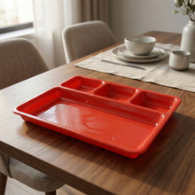 32 × 25 Cm Multipurpose Compartment Serving Tray (1 Pc) - justgrabit.in | Just Grab It