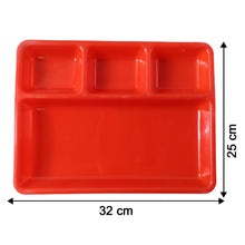 32 × 25 Cm Multipurpose Compartment Serving Tray (1 Pc) - justgrabit.in | Just Grab It