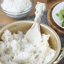 Cute Bunny Handle Non - Stick Rice Serving Spoon (1 Pc) - justgrabit.in | Just Grab It