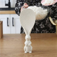 Cute Bunny Handle Non - Stick Rice Serving Spoon (1 Pc) - justgrabit.in | Just Grab It