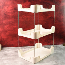 3 - Tier Multipurpose Storage Organizer Rack Shelf (1 Set) - justgrabit.in | Just Grab It