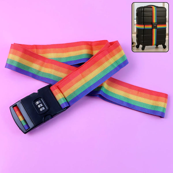 Adjustable Luggage Security Strap - (1 Pc) - justgrabit.in | Just Grab It
