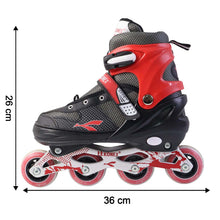 Professional Adjustable Inline Skates for Kids and Adults (XL / 1 Pair) - justgrabit.in | Just Grab It