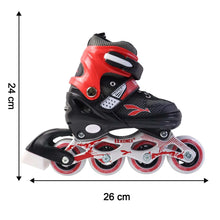 Professional Adjustable Inline Skates for Kids and Adults (Medium / 1 Pair) - justgrabit.in | Just Grab It