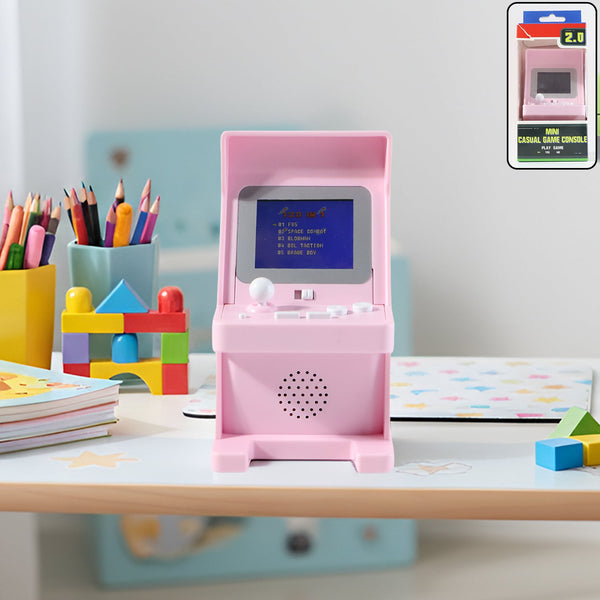 Mini Retro Arcade Gaming Console with 120 Built - In Classic Games - justgrabit.in | Just Grab It