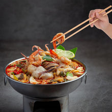 Premium Reusable Bamboo Chopsticks Set (Set of 5 Pair) - justgrabit.in | Just Grab It