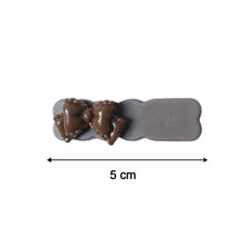 Elegant Bow Design Hair Clips Set (4 Pc) - justgrabit.in | Just Grab It