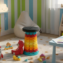Collapsible Stool with Handle for Portable Seating (44x25.5 cm) - justgrabit.in | Just Grab It