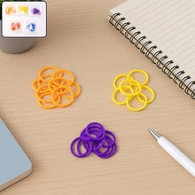 Premium Strong Elastic Rubber Bands – Multipurpose Mix Color Bands (1 Pkt) - justgrabit.in | Just Grab It