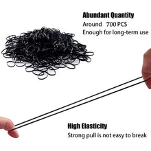 Mini Rubber Bands for Hair Styling (700 Pc) - justgrabit.in | Just Grab It