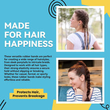 Mini Rubber Bands for Hair Styling (700 Pc) - justgrabit.in | Just Grab It