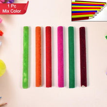 Small Velvet Pencil (1 Pc / Mix Color & Design) - justgrabit.in | Just Grab It