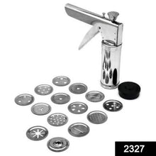 15 in 1 Stainless Steel Kitchen Press with Different Parts - Justgrabit Inc.