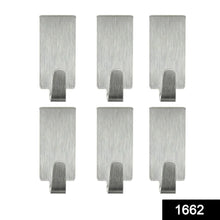 Heavy Duty Self Adhesive Hook Sticky (Pack of 6) - Justgrabit Inc.