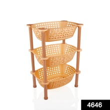 Multipurpose Plastic Storage Rack Organiser, Diwali - 3 pcs - Justgrabit Inc.