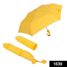 Stylish Banana Shaped Mini Foldable Umbrella - justgrabit.in | Just Grab It