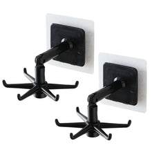 360° rotatable hooks for hanging (Pack of 2) (Brown Box) - Justgrabit Inc.