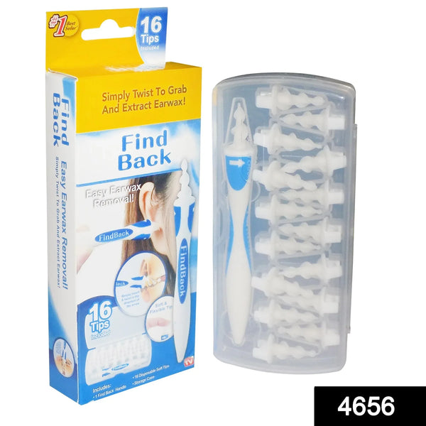 Smart Swab Silicone Easy Earwax Removal with 16 Replacement Disposable Soft Tips / Ear Wax - Justgrabit Inc.