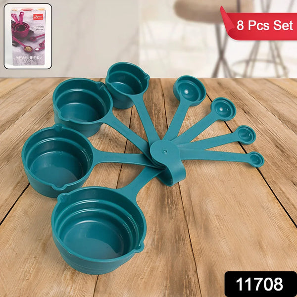 Apex 8 - Piece Measuring Spoons and Cups Set - Justgrabit Inc.