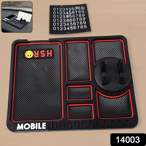 Car Dashboard Mat & Mobile Phone Holder Mount - Justgrabit Inc.