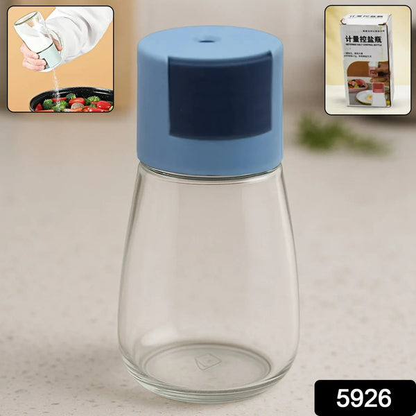 Glass Salt Dispenser for Cooking with 0.5g Precision (1 Pc) - justgrabit.in | Just Grab It