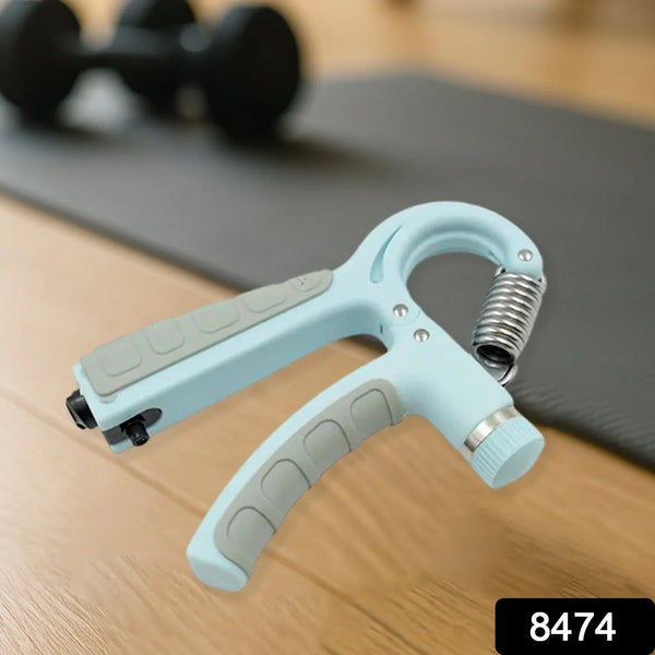 Gym Fitness Hand Grip Men Adjustable Finger Heavy Exerciser Strength for Muscle Recovery Hand Gripper Trainer strengthener (1 Pc) - justgrabit.in | Just Grab It