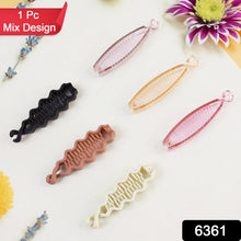 Plastic Hair Claw Clips Strong Clips (1 Pc / Mix Color), Hair accessories - Justgrabit Inc.