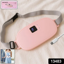 Rechargeable Smart Warm Palace Belt, Period Massager (1 Pc) - justgrabit.in | Just Grab It