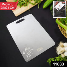 Apex Steel - X Stainless Steel Medium Chopping Board - Justgrabit Inc.
