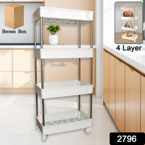 4 Layer Kitchen Rack For Holding And Placing Types Of Things - Justgrabit Inc.