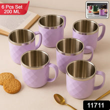Apex Silika Approx 200 ml Tea Cup (6 Pc) - Justgrabit Inc.