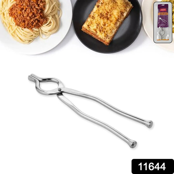 Apex Full Round Sansi – Heavy - Duty Stainless Steel Pakkad | Strong Grip (1 Pc) - Justgrabit Inc.