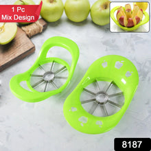 Multi Purpose Fruit Slicer Apple Cutter Regular With 8 Stainless Steel Blades Apple Slicer (1 Pc) - Justgrabit Inc.
