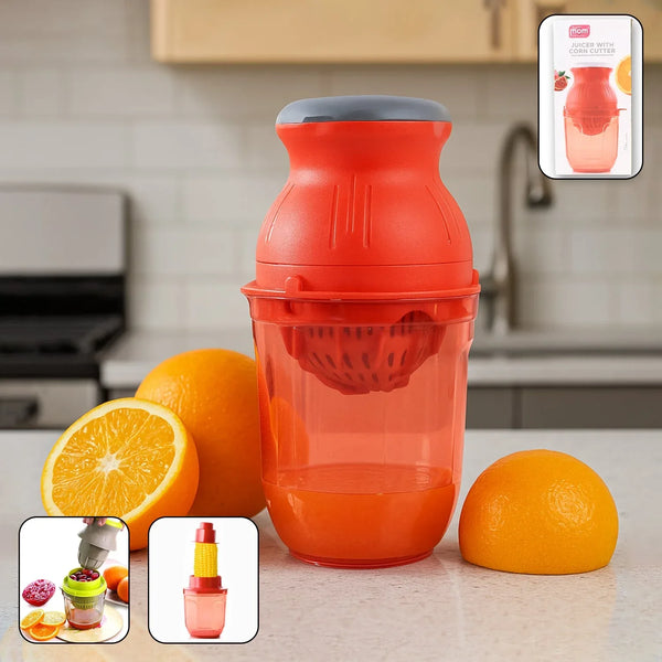 Supermom Juicer with Corn Cutter - 800ml - justgrabit.in | Just Grab It