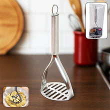 Supermom Stainless Steel Potato Masher with Stylish Handle (1 Pc) - Justgrabit Inc.