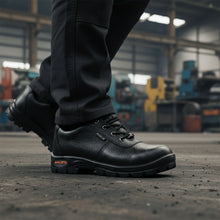 Industrial Safety Shoes with Steel Toe Protection and Anti - Slip Sole (1 Pair) - justgrabit.in | Just Grab It