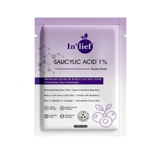 In’lief Salicylic Acid 1% Clarifying & Pore - Refining Facial Sheet Mask (1 Pc) - Justgrabit Inc.