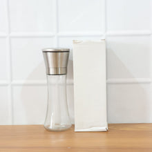 Premium Stainless Steel & Glass Manual Spice Grinder (1 Pc) - justgrabit.in | Just Grab It