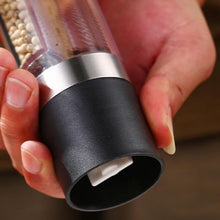 2 - in - 1 Stainless Steel Salt and Pepper Grinder - justgrabit.in | Just Grab It